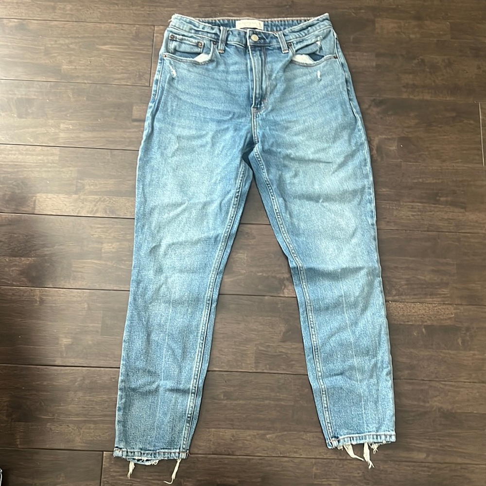 Abercrombie and Fitch curve love skinny high rise jeans size 6R